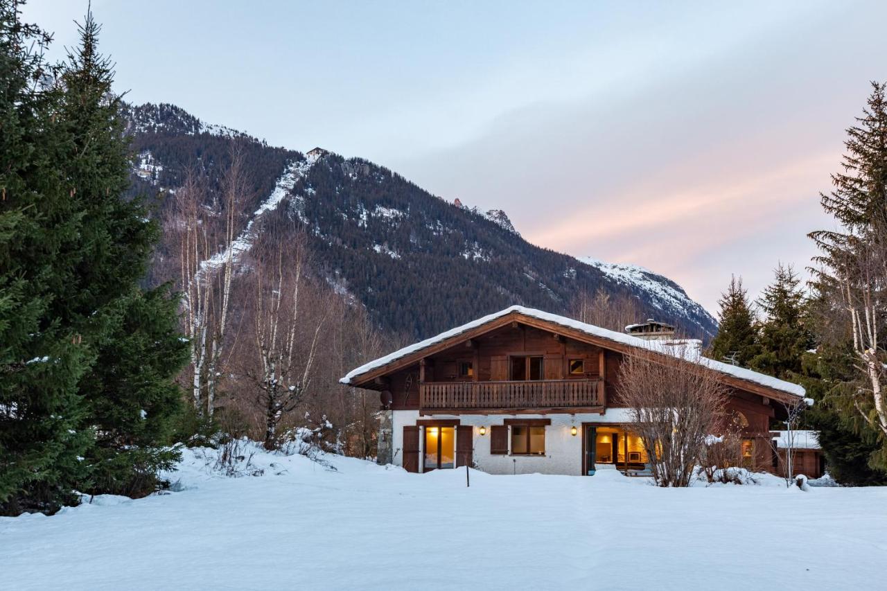 Chalet Les Praz - 280Sqm - Sauna Cinema Fitness - 5 Bedrooms In Heart Of Les Praz - By Cozee Rentals Шамоні Екстер'єр фото