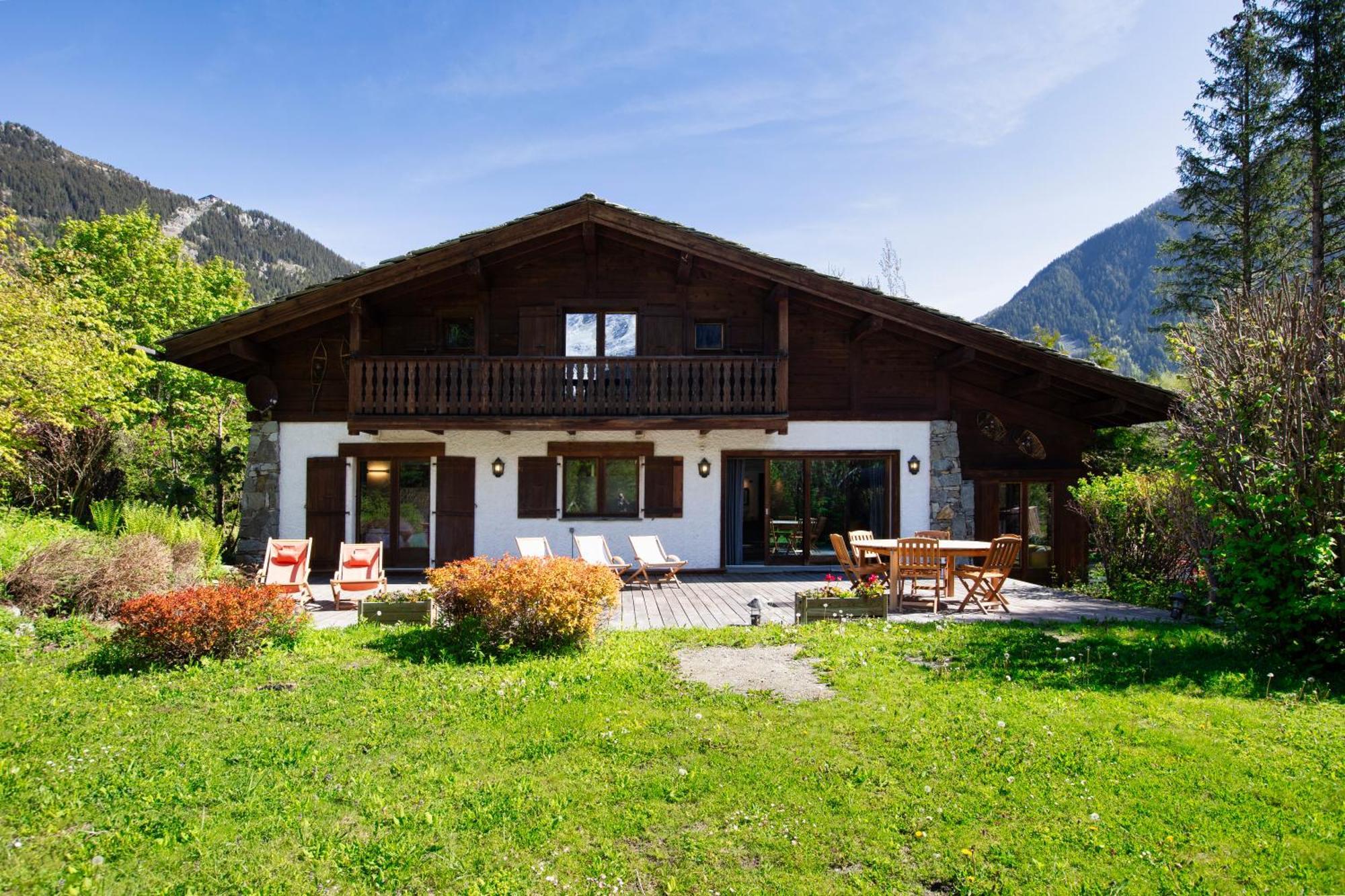 Chalet Les Praz - 280Sqm - Sauna Cinema Fitness - 5 Bedrooms In Heart Of Les Praz - By Cozee Rentals Шамоні Екстер'єр фото